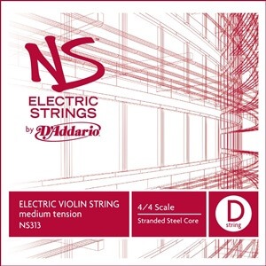 D'Addario NS Electric Violin Single D String