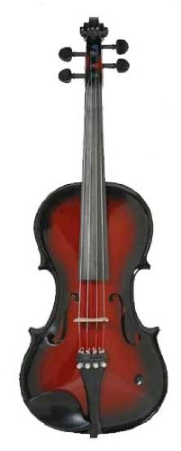 Barcus Berry Vibrato Acoustic Electric Violin - Red Berry