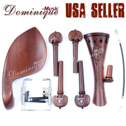 DZ Strad Hand Carved Inlaid Violin Parts