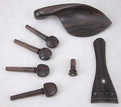 Hand Made Inlay Rosewood Violin Parts