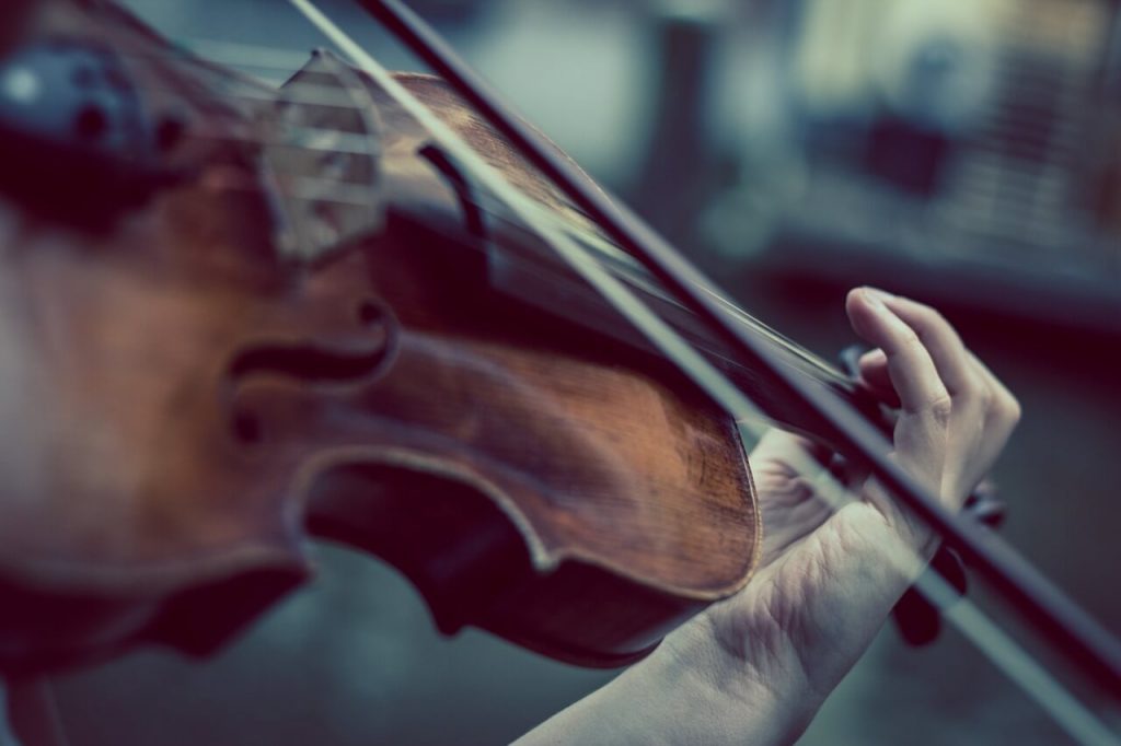 violin player