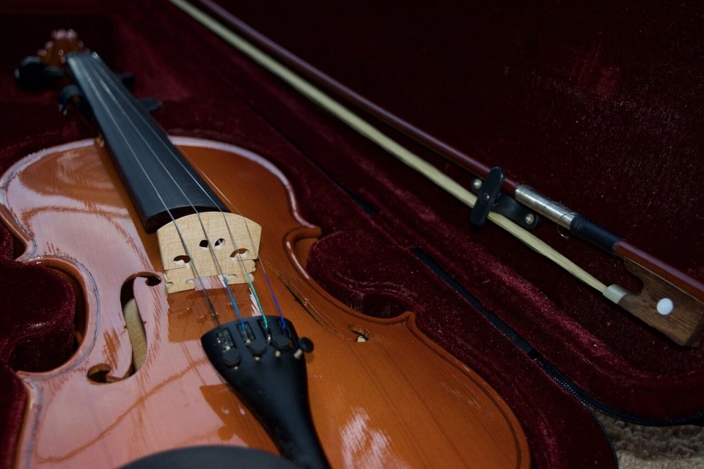 violin with bow