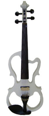 Merano MVE10 Ebony Fitted Silent Violin